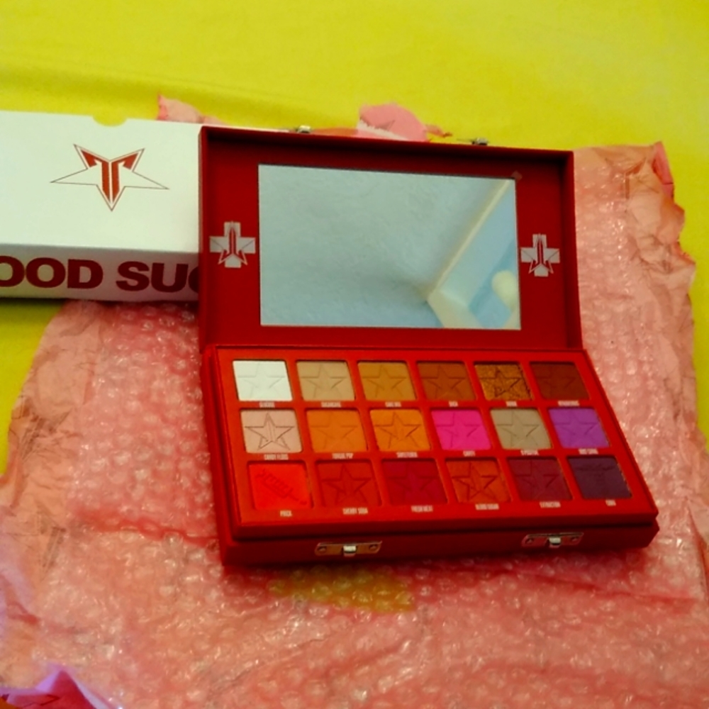 Jeffree Star blood sugar eyeshadow palette Brand new!
